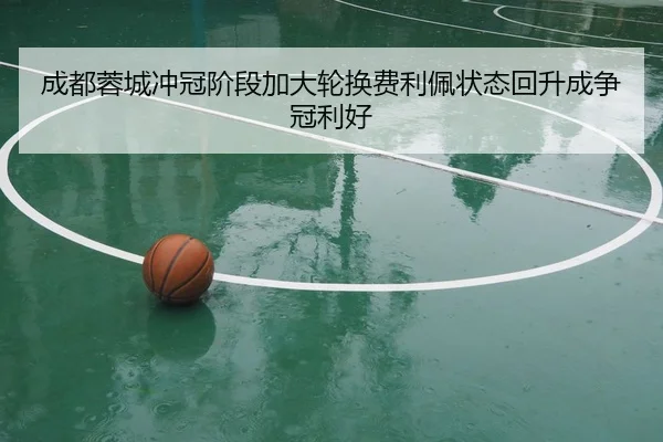 成都蓉城冲冠阶段加大轮换费利佩状态回升成争冠利好